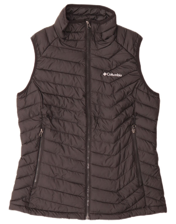 Gilet imbottito con grafica Omni-Heat da donna Columbia UK 16 grande poliestere nero