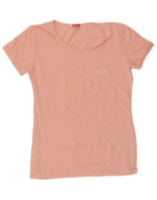 Maglietta Kappa da donna Top UK 12 cotone rosa medio