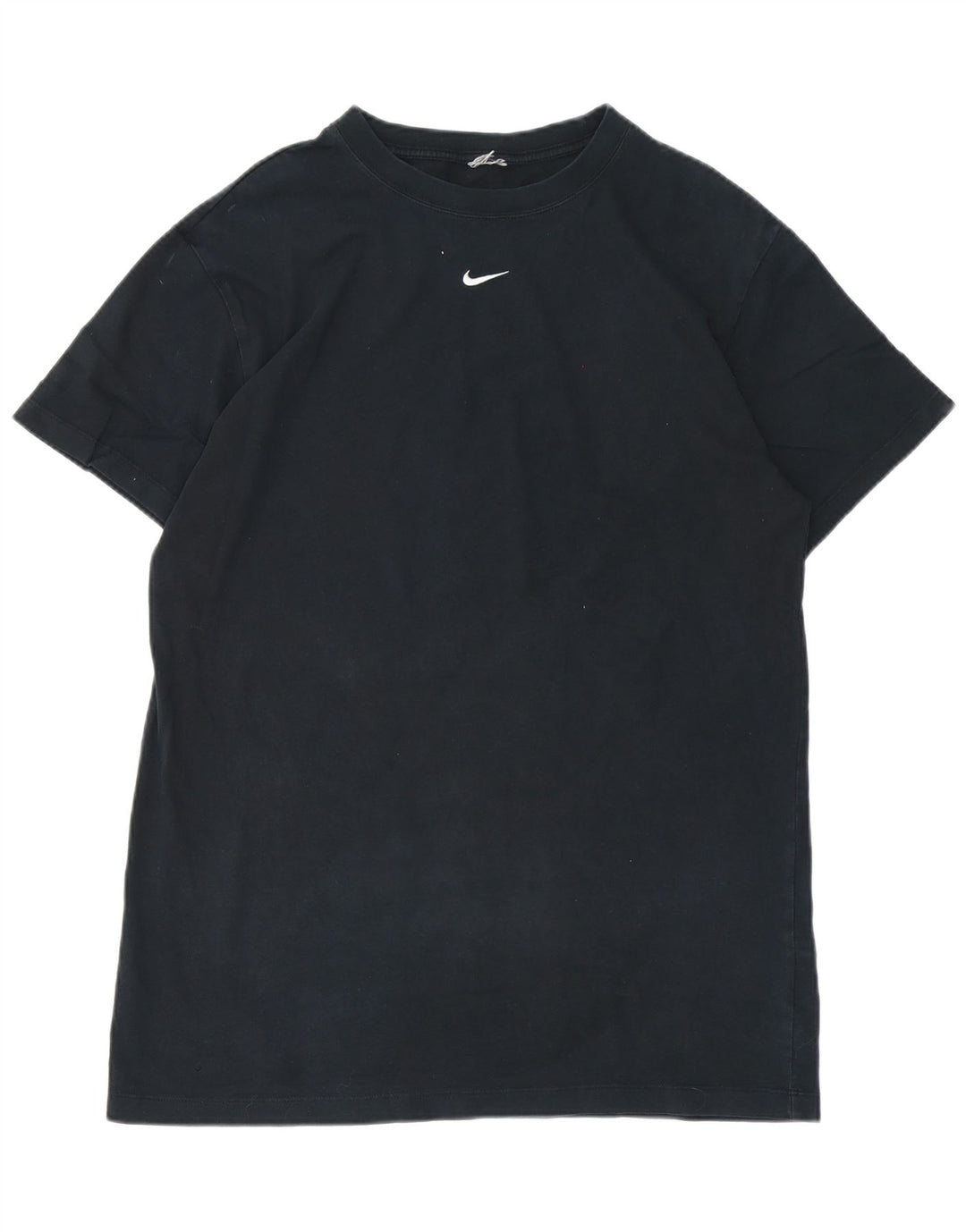 T-shirt da uomo NIKE Top Large in cotone blu navy