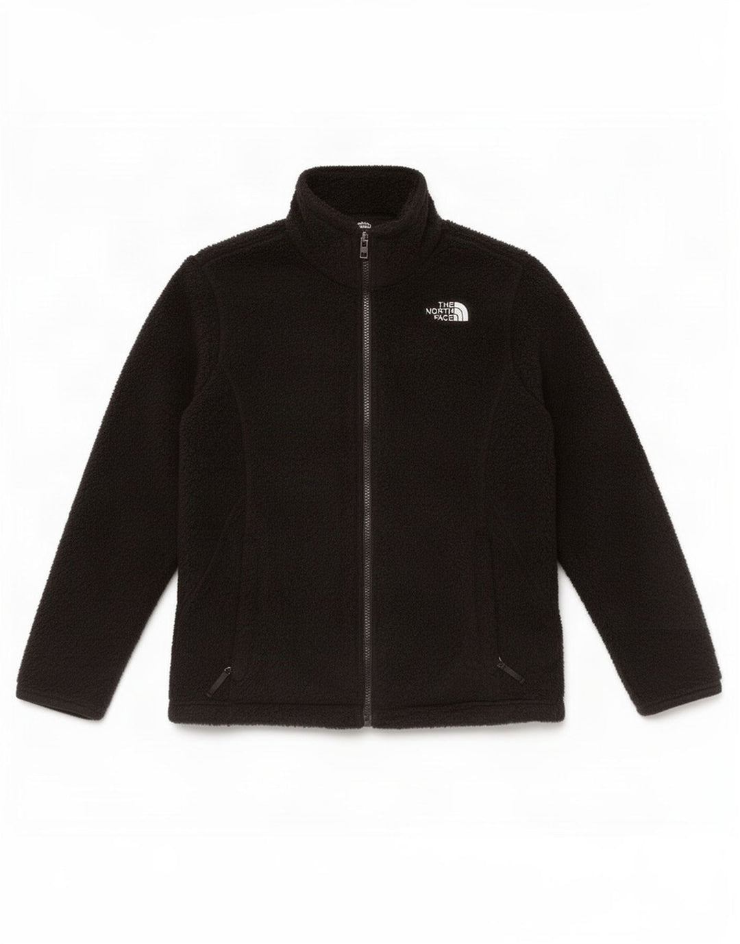Giacca in pile The North Face per ragazze 14-15 anni, grande in poliestere nero