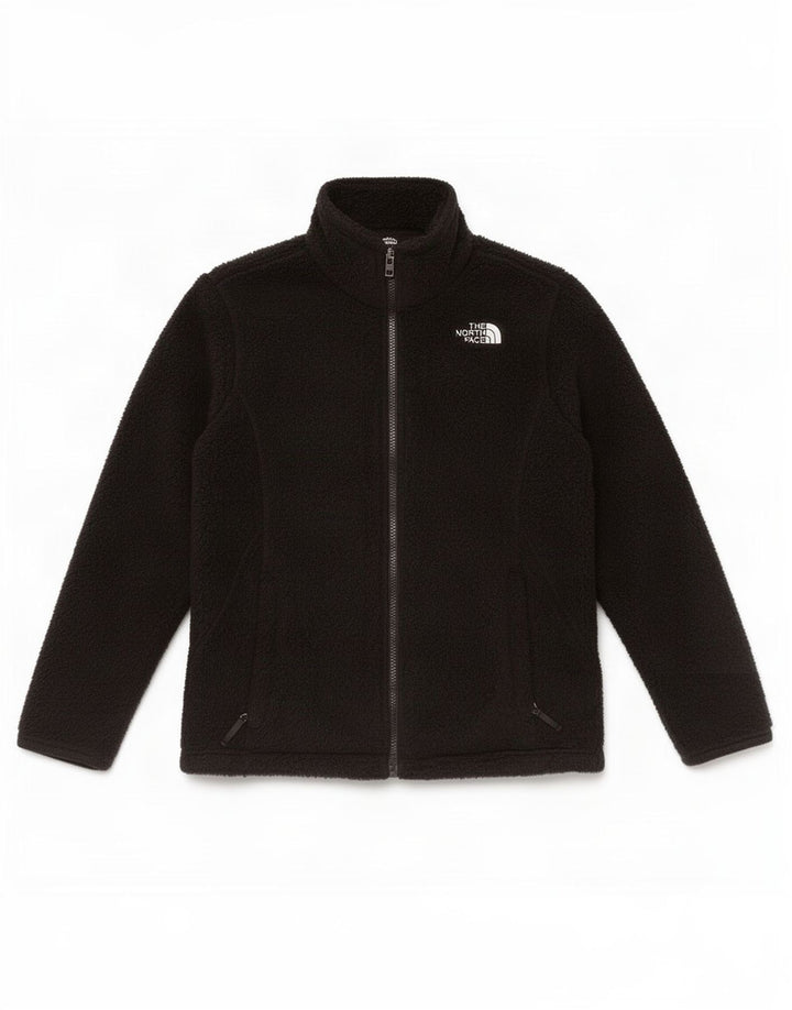Giacca in pile The North Face per ragazze 14-15 anni, grande in poliestere nero
