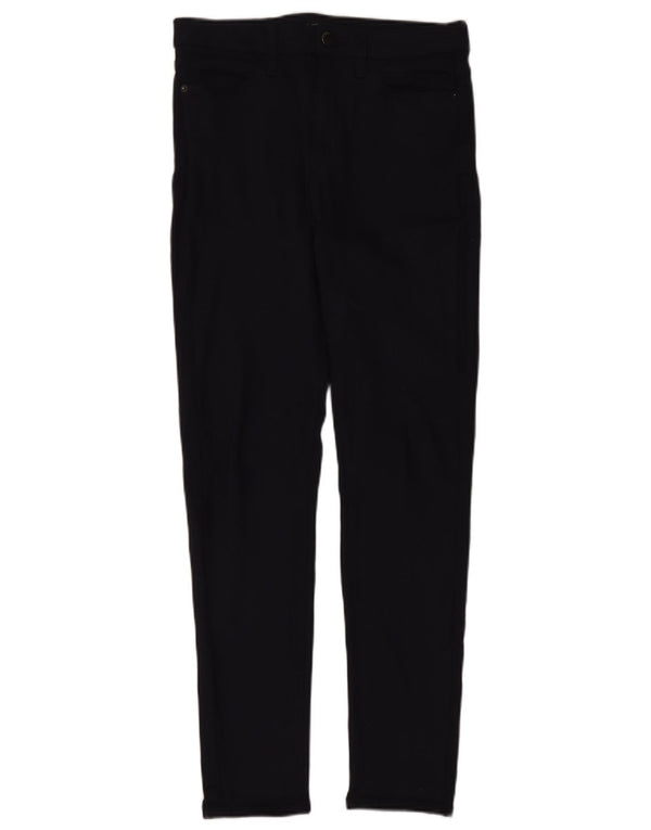 Pantaloni casual da donna Marks & Spencer UK 12 medi W30 L30 Blu navy