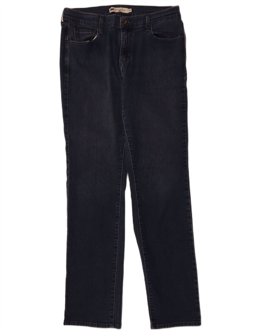 LEVI'S Jeans dritti da donna 506 US 10 Large W32 L32 Blu