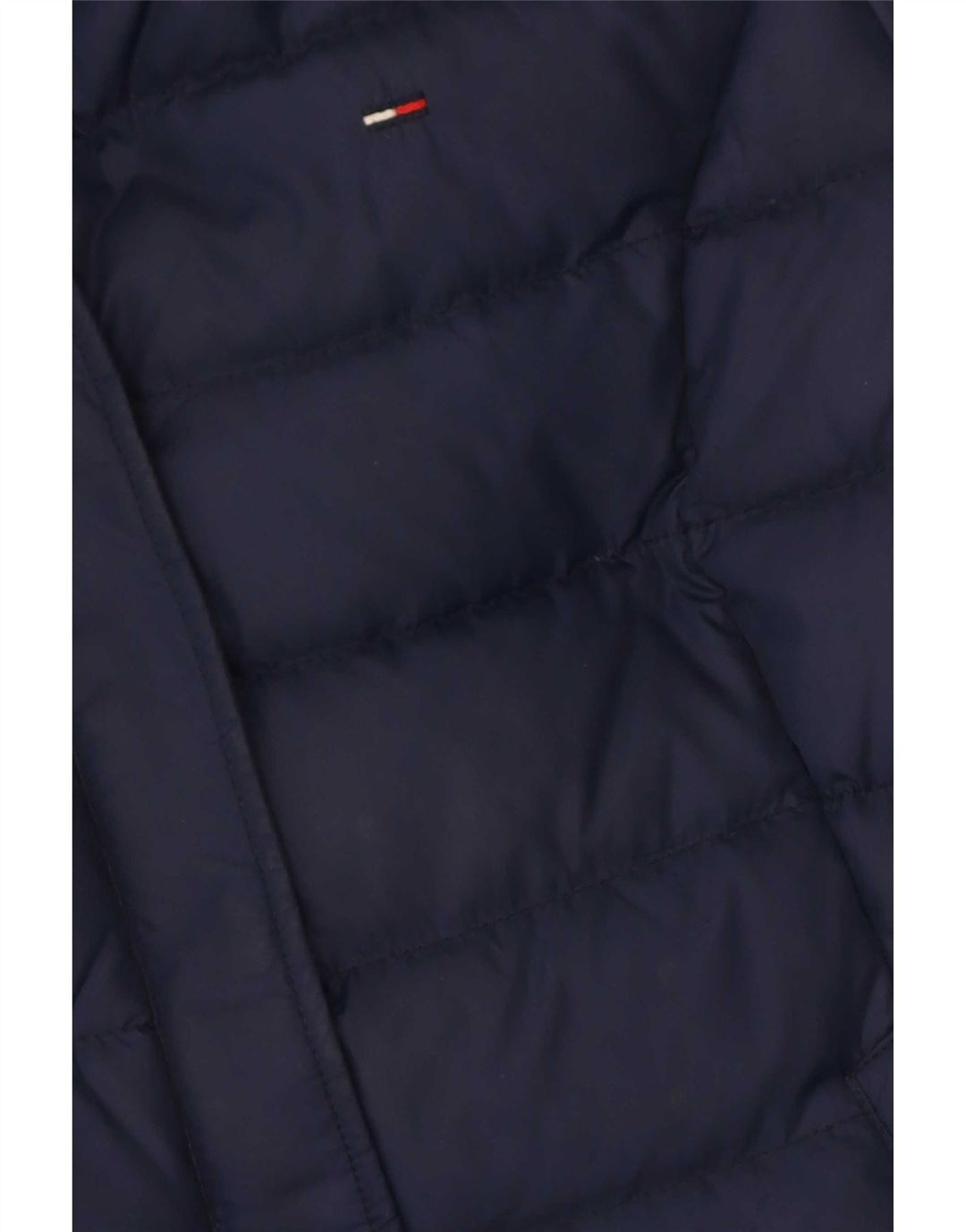 Giacca imbottita da donna Tommy Hilfiger UK 16 grande poliestere blu navy