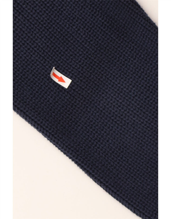 Maglione cardigan da uomo L.L.BEAN grande cotone blu navy