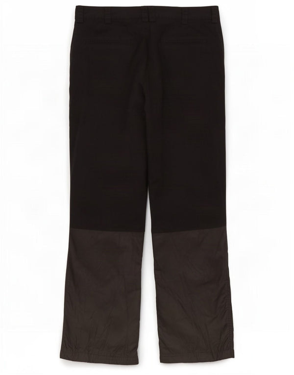 Pantaloni chino dritti da uomo Puma W32 L32 in cotone color block nero