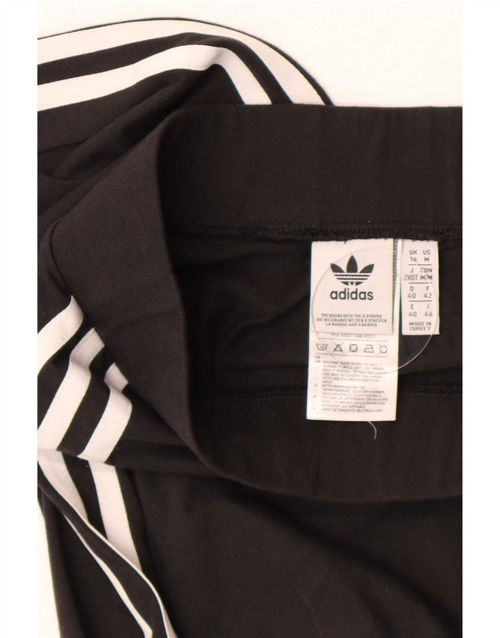 Leggings Adidas da donna UK 14 grande cotone nero