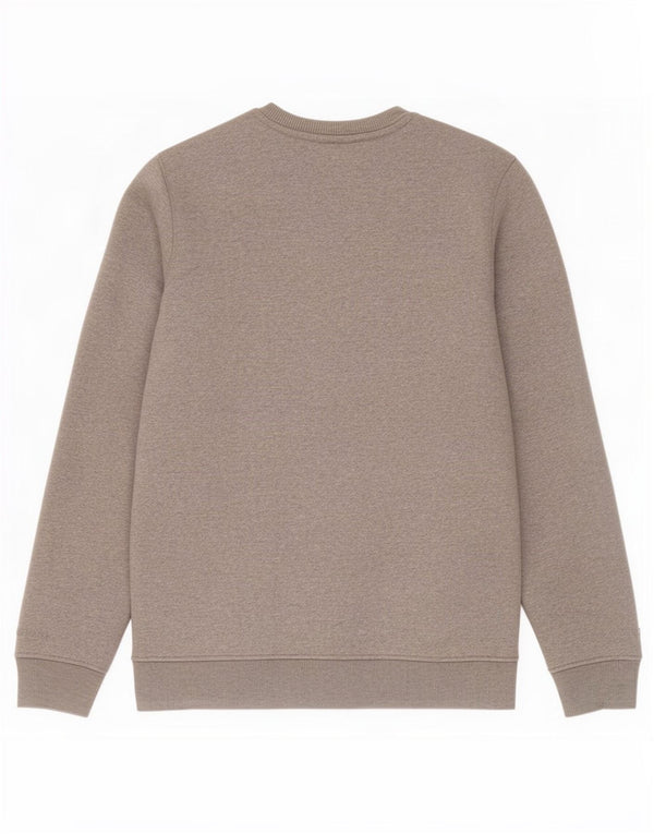 Dickies Mens Graphic Sweatshirt Jumper Medium Grey Flecked Cotton