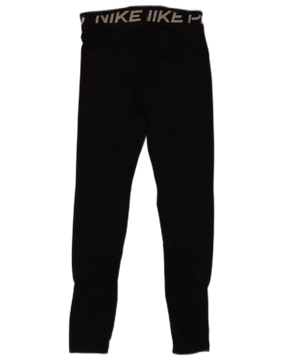 Leggings grafici Nike Dri Fit da donna UK 14 grande poliestere nero