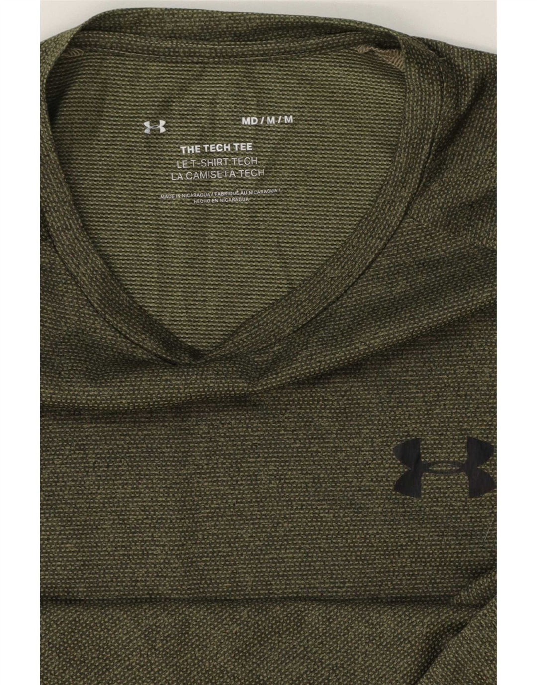 Maglietta da uomo Under Armour verde medio