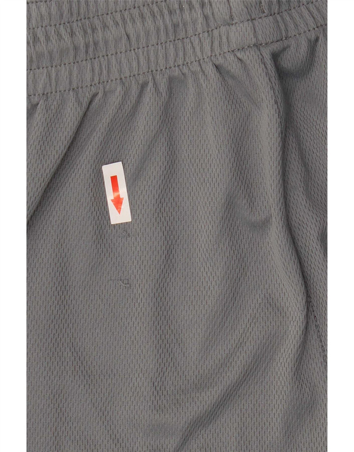 Pantaloncini sportivi Nike Dri Fit Graphic da uomo XL in poliestere color block grigio