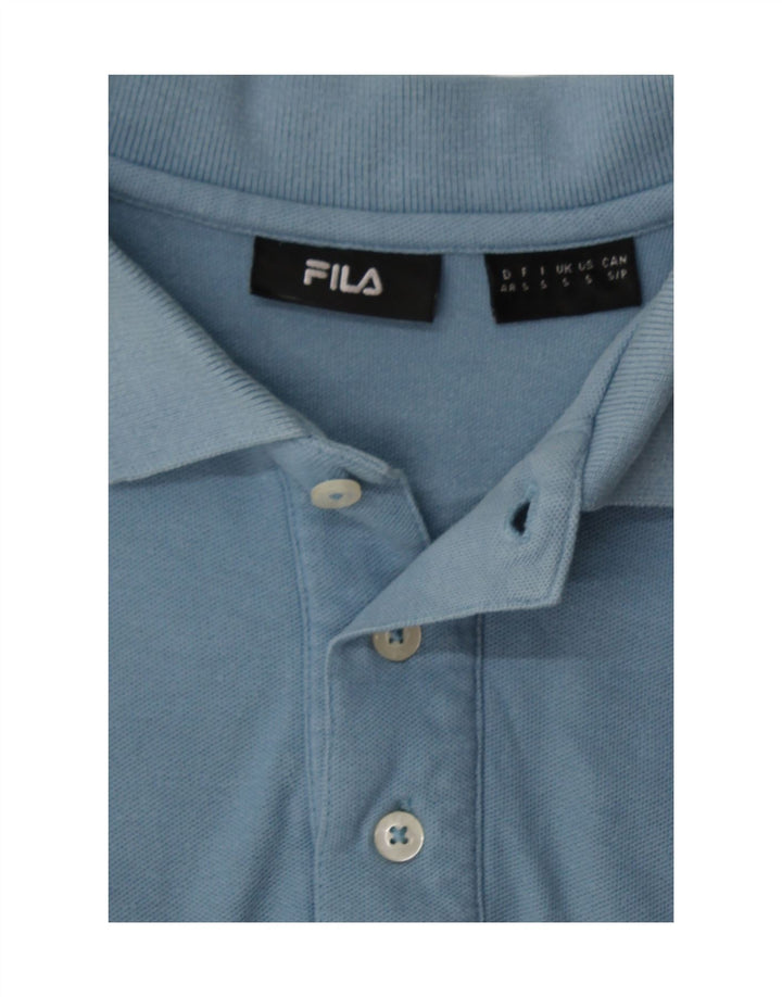 FILA Mens Polo Shirt Small Blue