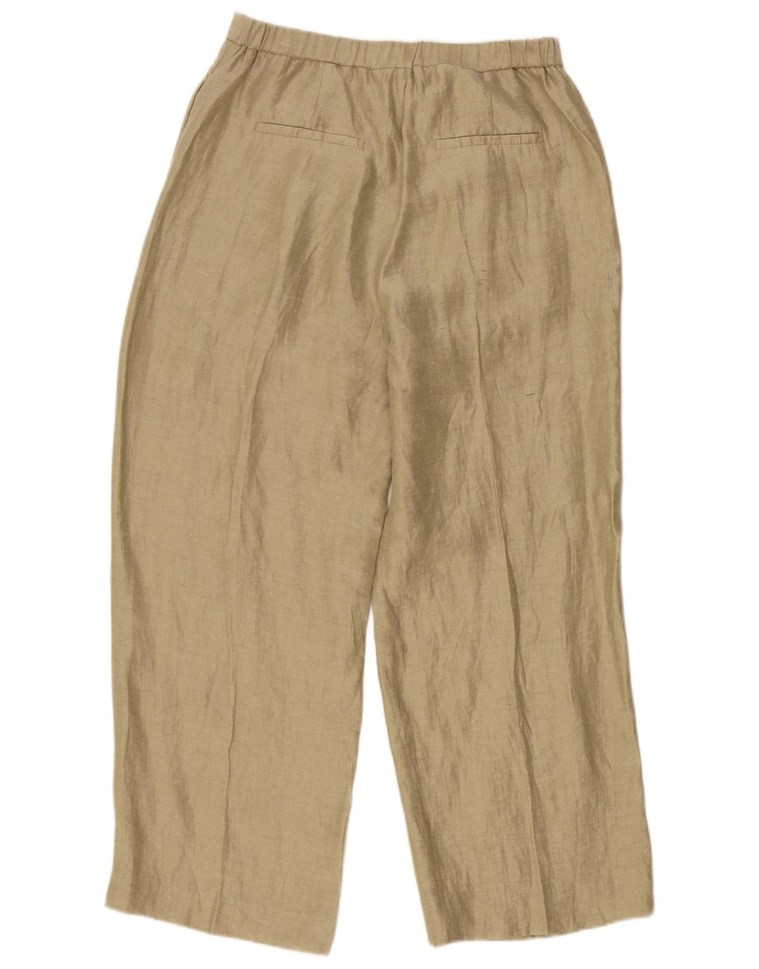 Pantaloni chino dritti da donna Massimo Dutti EU 40 medio W30 L28 Beige