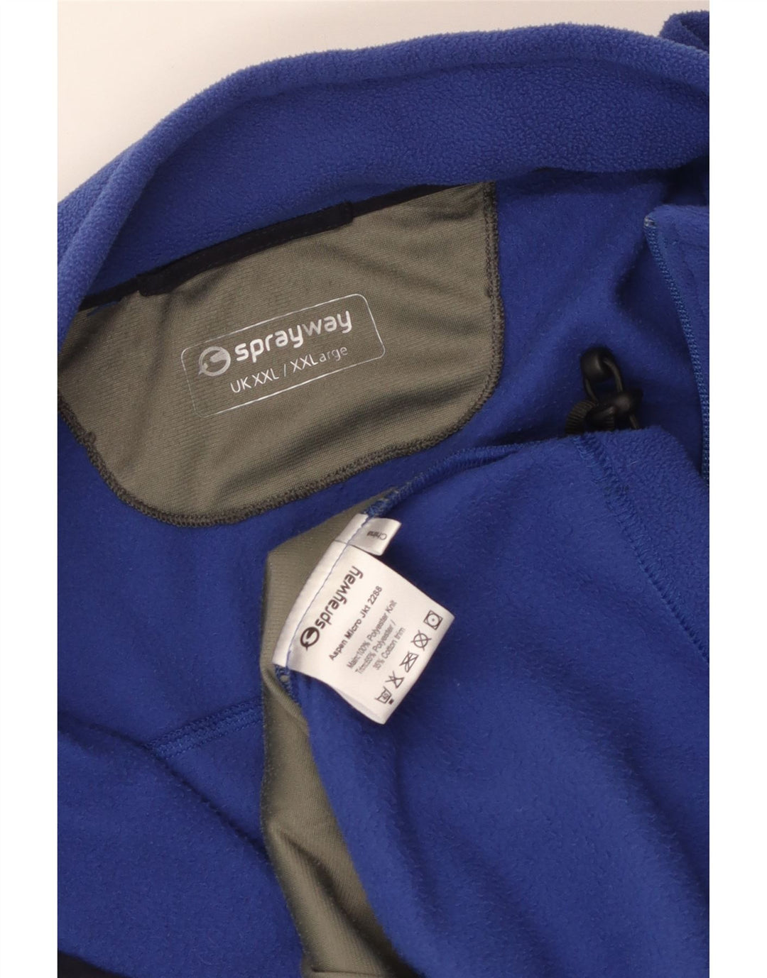Giacca in pile da uomo Sprayway UK 44 2XL poliestere blu