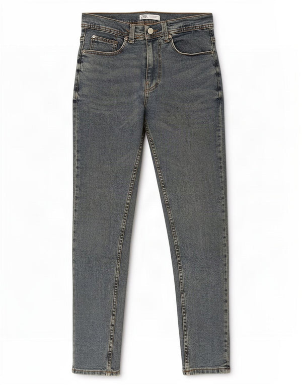 Zara Womens Slim Jeans EU 42 Large W32 L30 Blue
