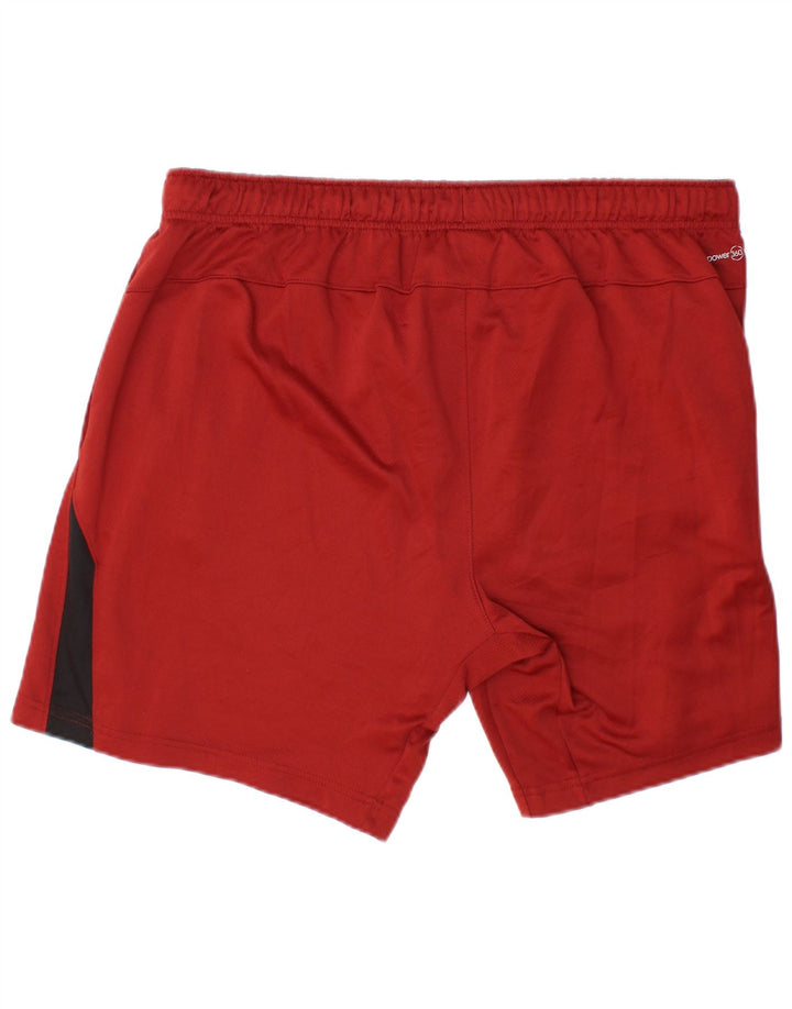 RUSSELL ATHLETIC Pantaloncini sportivi Dri-Power da uomo XL Poliestere color block rosso