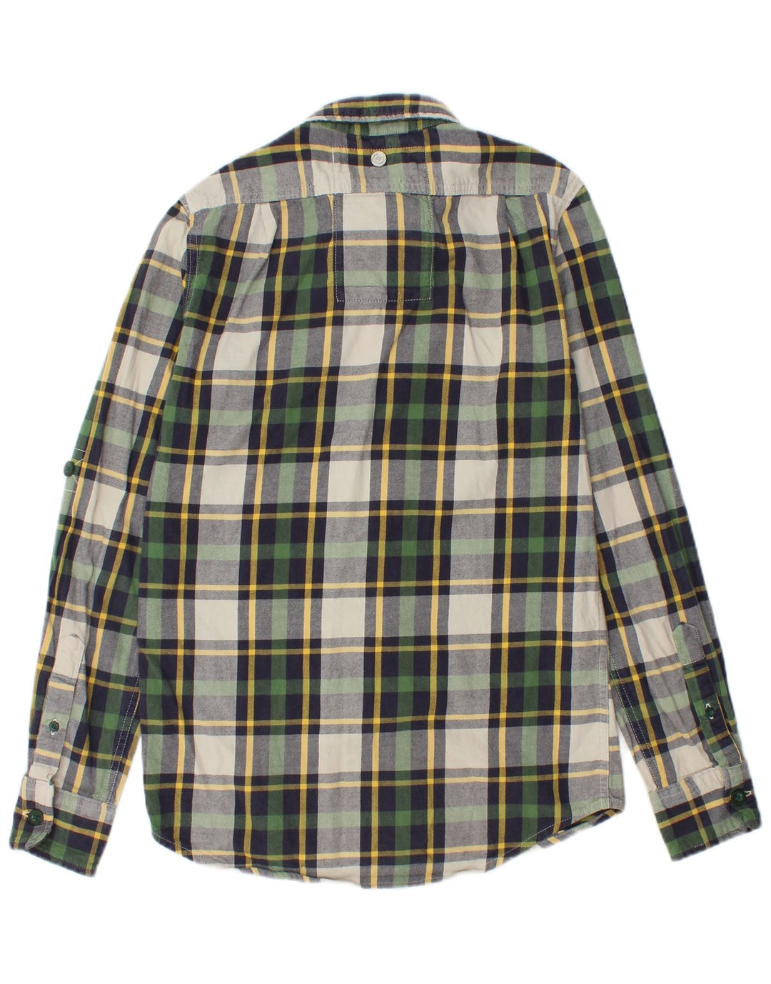 Camicia da uomo classica in flanella a quadri Superdry, piccolo quadretto multicolore