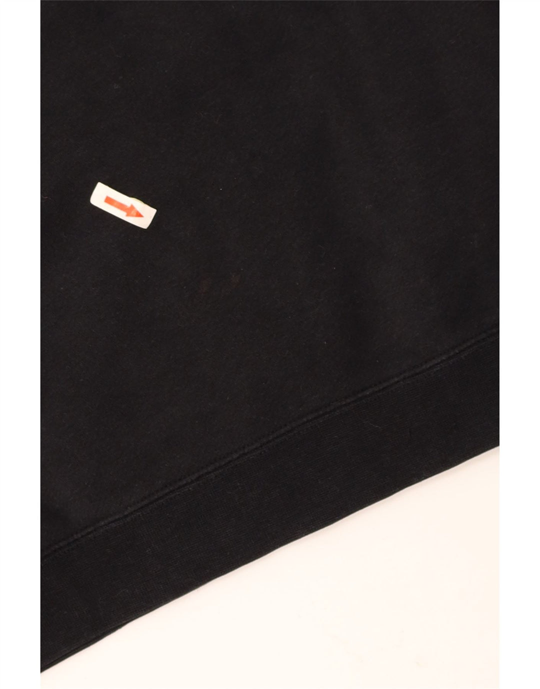 Felpa con grafica oversize corta NIKE da donna UK 10 piccola nera