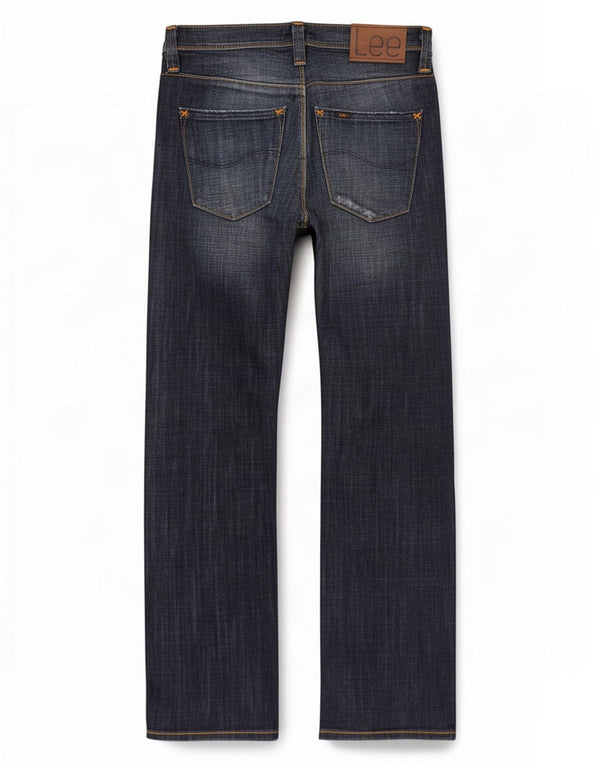 Jeans dritti Ripley da uomo Lee W30 L34 cotone blu navy