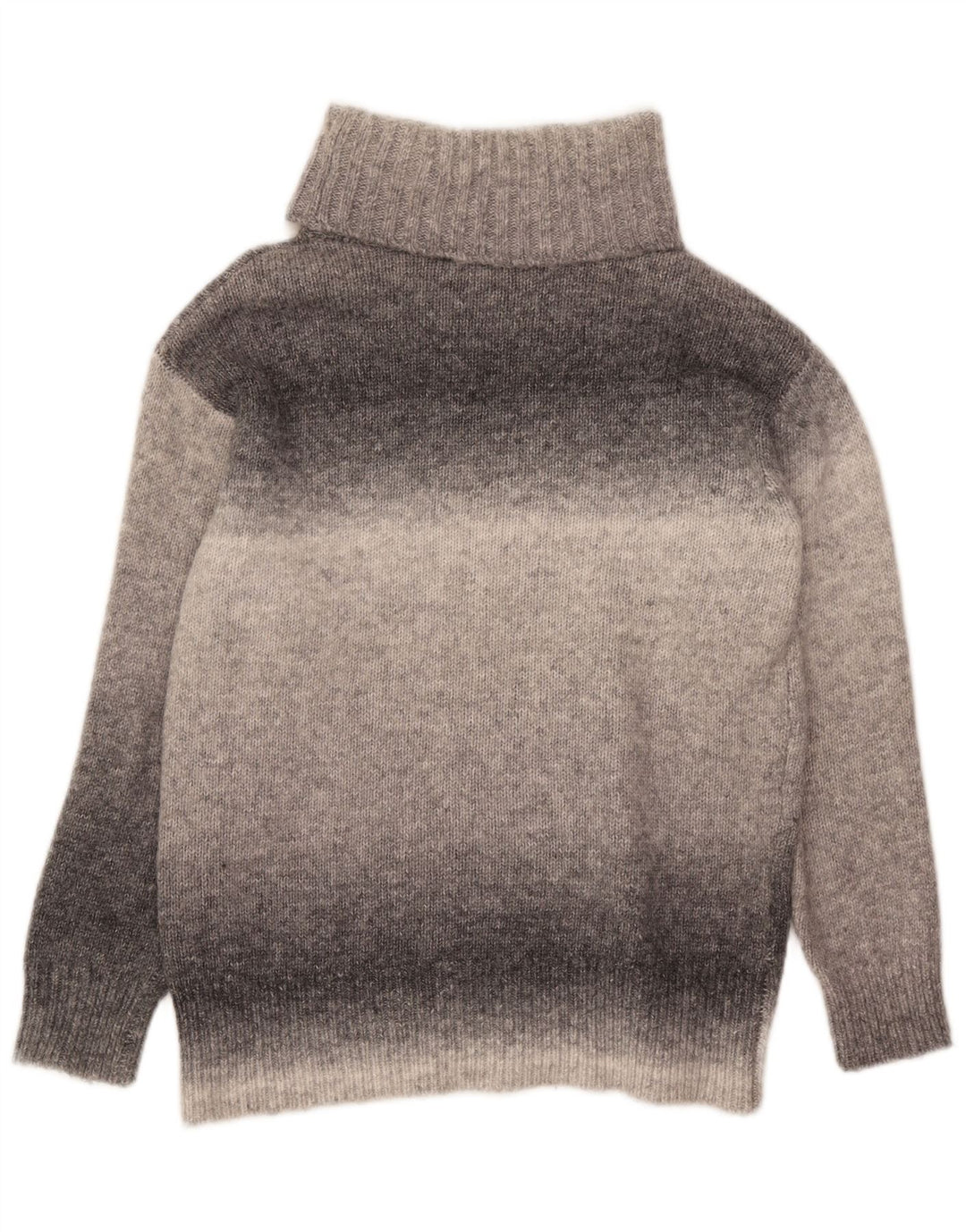 Maglione maglione a collo alto da donna Marks & Spencer UK 14 Grigio medio