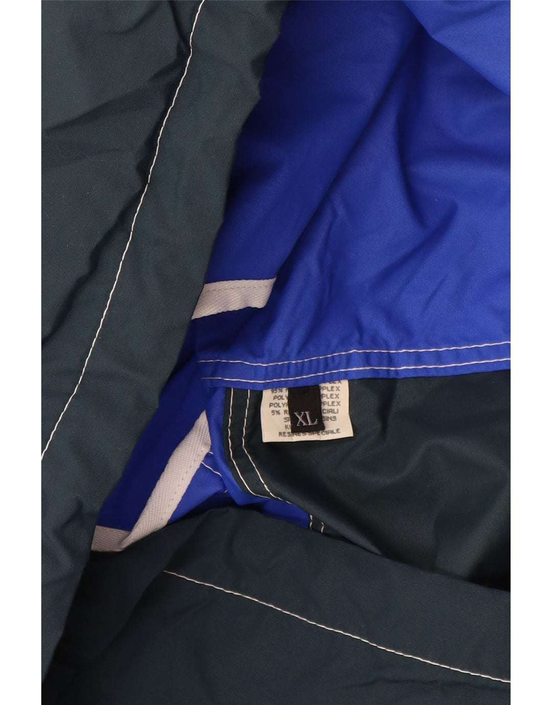 Murphy & Nye Gilet grafico da uomo UK 42 XL Blu Colourblock Poliammide