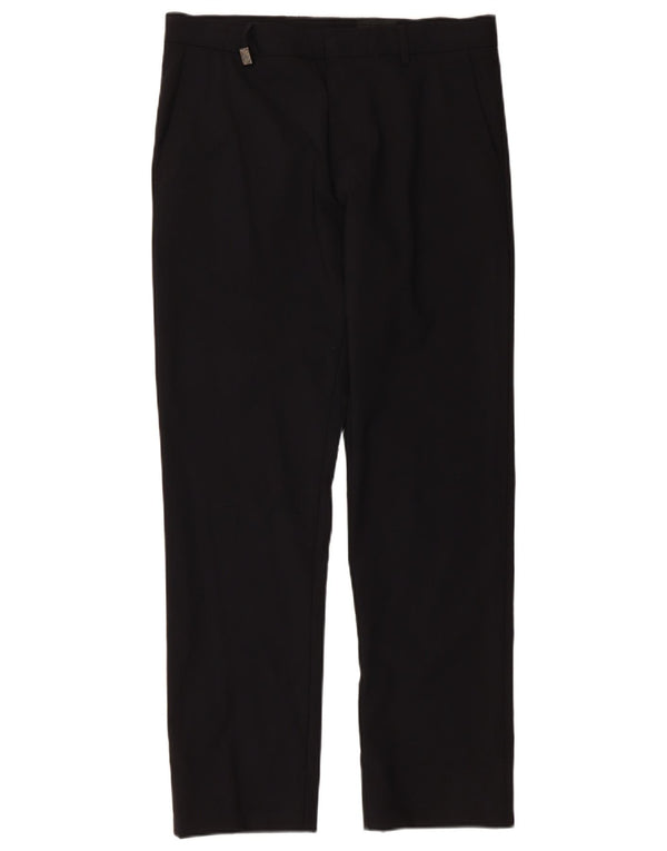 Richmond Mens Straight Casual Trousers IT 48 Medium W30 L29 Navy Blue