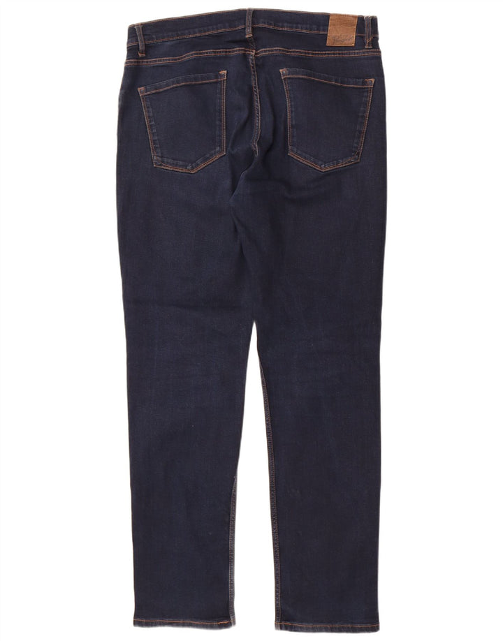 Jeans dritti da uomo Penguin W36 L32 cotone blu navy