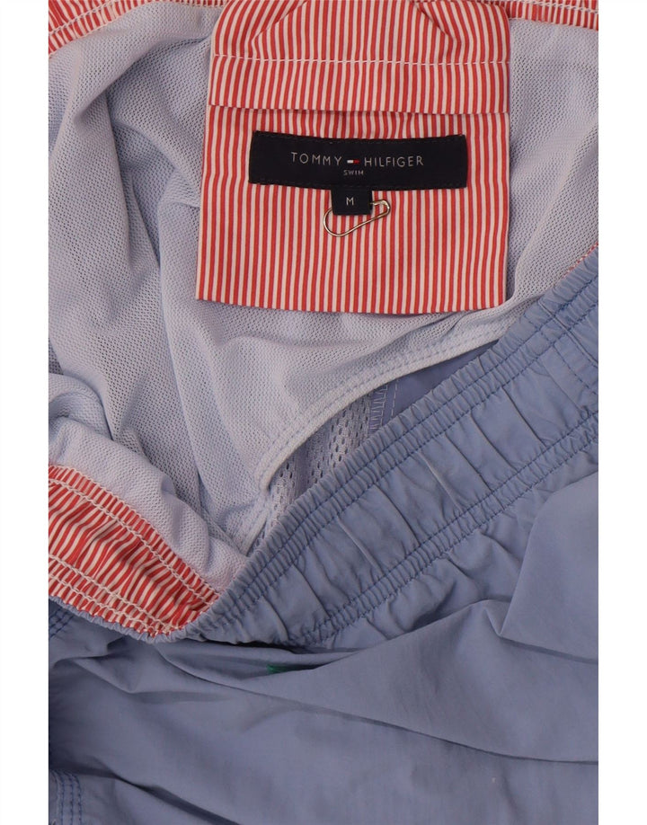 Pantaloncini da bagno da uomo Tommy Hilfiger blu medio