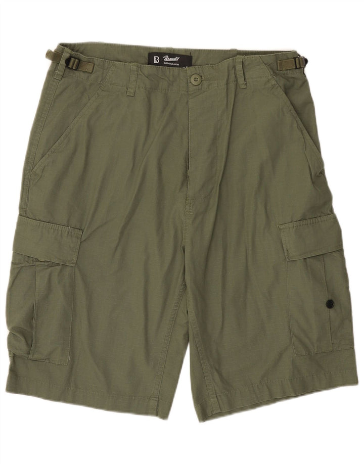 Pantaloncini cargo da uomo BRANDIT medi W32 cotone kaki