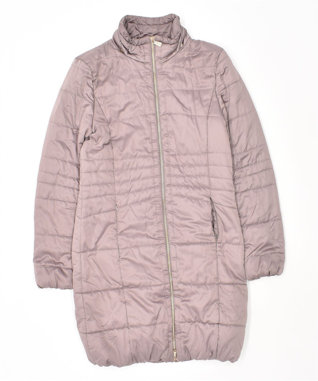 TRUSSARDI Womens Padded Coat IT 38 XS Purple Polyester | Vintage | Thrift | Second-Hand | Used Clothing | Messina Hembry 