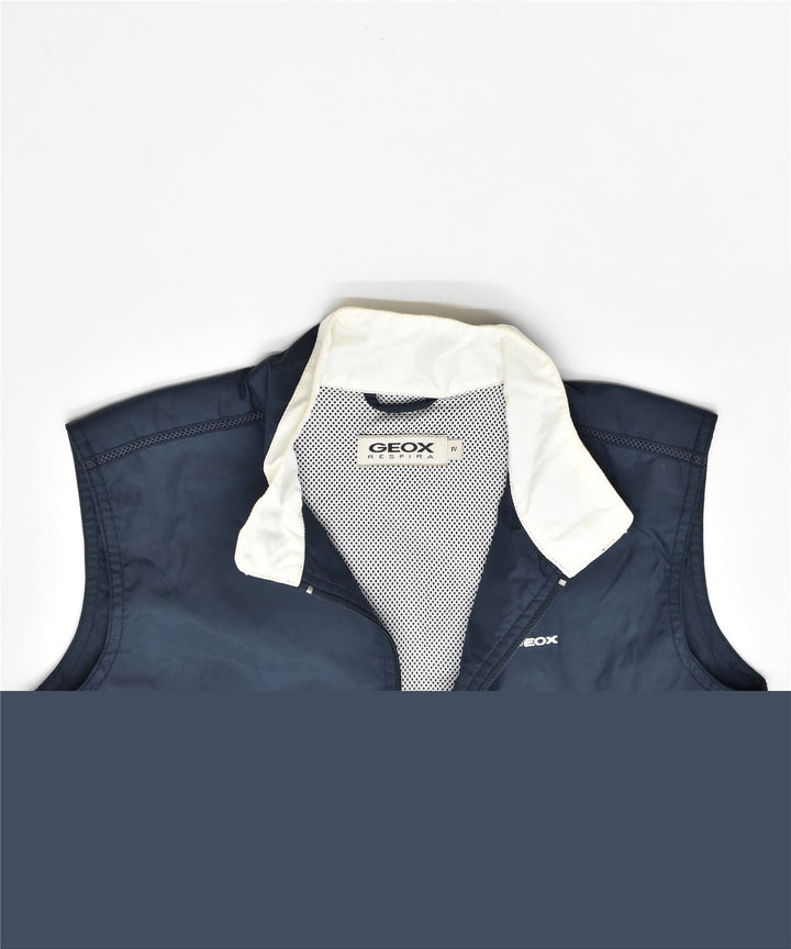 GEOX Boys Gilet 10-11 Years Navy Blue Nylon | Vintage | Thrift | Second-Hand | Used Clothing | Messina Hembry 