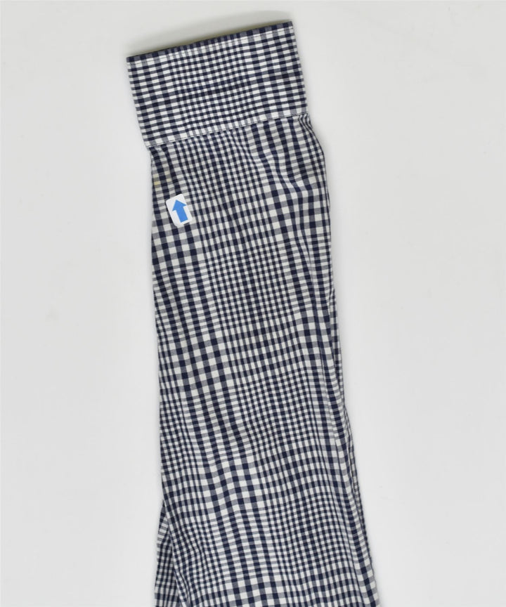 MICHAEL KORS Mens Shirt Large Blue Gingham Cotton | Vintage | Thrift | Second-Hand | Used Clothing | Messina Hembry 