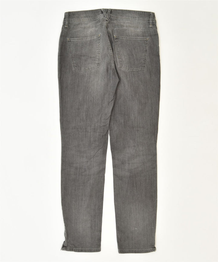 MASSIMO DUTTI Womens Slim Jeans W30 L30 Grey Cotton Classic | Vintage | Thrift | Second-Hand | Used Clothing | Messina Hembry 