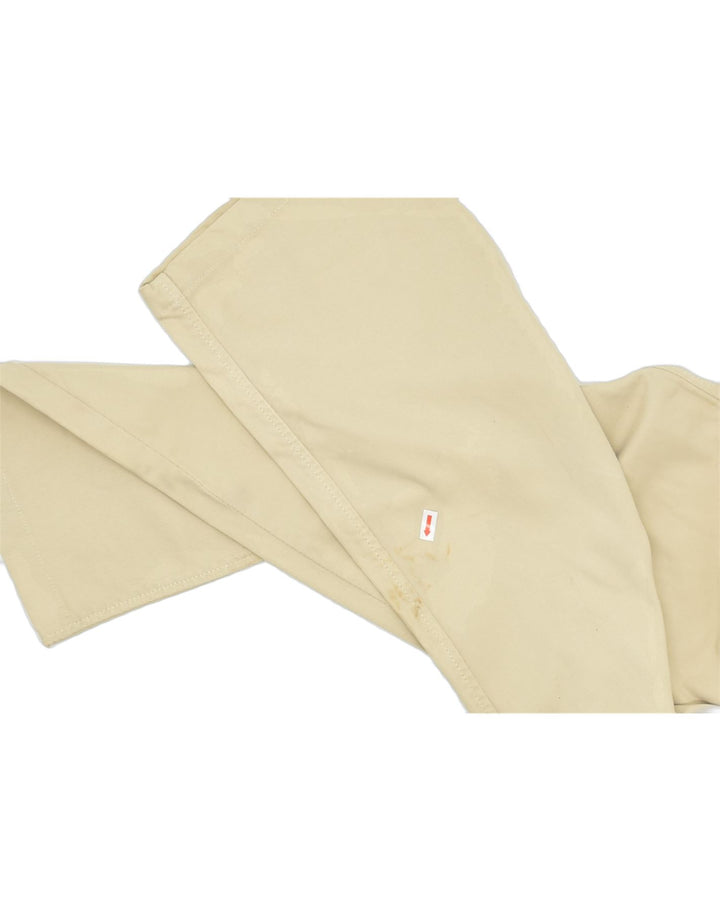 JECKERSON Womens Straight Chino Trousers W36 L29 Beige Cotton | Vintage | Thrift | Second-Hand | Used Clothing | Messina Hembry 