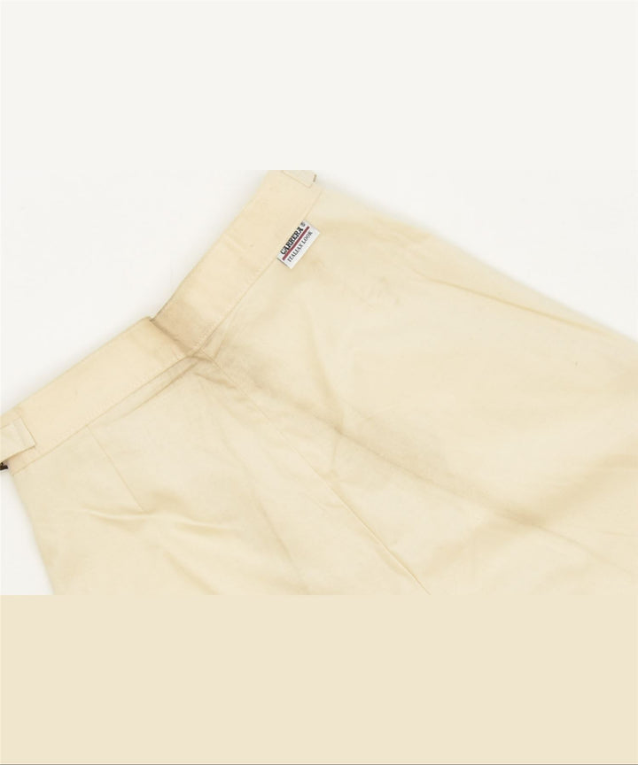 CARRERA Womens Pegged Chino Trousers W25 L35 Beige Cotton Classic | Vintage | Thrift | Second-Hand | Used Clothing | Messina Hembry 