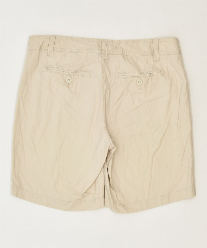EDDIE BAUER Womens Casual Shorts W30 Medium Beige Cotton Classic | Vintage | Thrift | Second-Hand | Used Clothing | Messina Hembry 