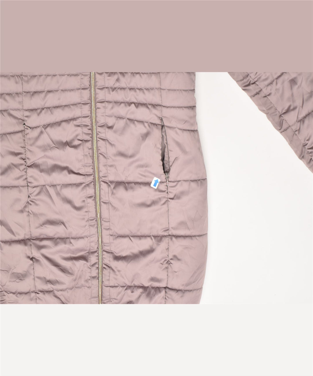 TRUSSARDI Womens Padded Coat IT 38 XS Purple Polyester | Vintage | Thrift | Second-Hand | Used Clothing | Messina Hembry 