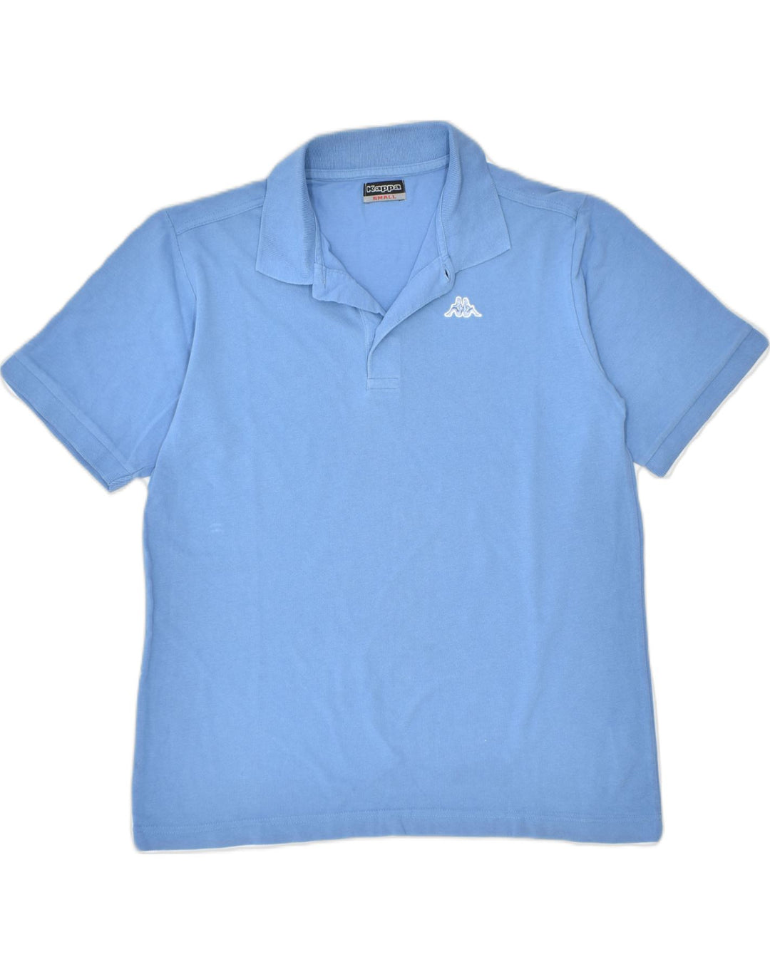 KAPPA Mens Polo Shirt Small Blue Cotton | Vintage | Thrift | Second-Hand | Used Clothing | Messina Hembry 
