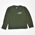 NORTH SAILS Boys Graphic Top Long Sleeve 5-6 Years Khaki Cotton | Vintage | Thrift | Second-Hand | Used Clothing | Messina Hembry 