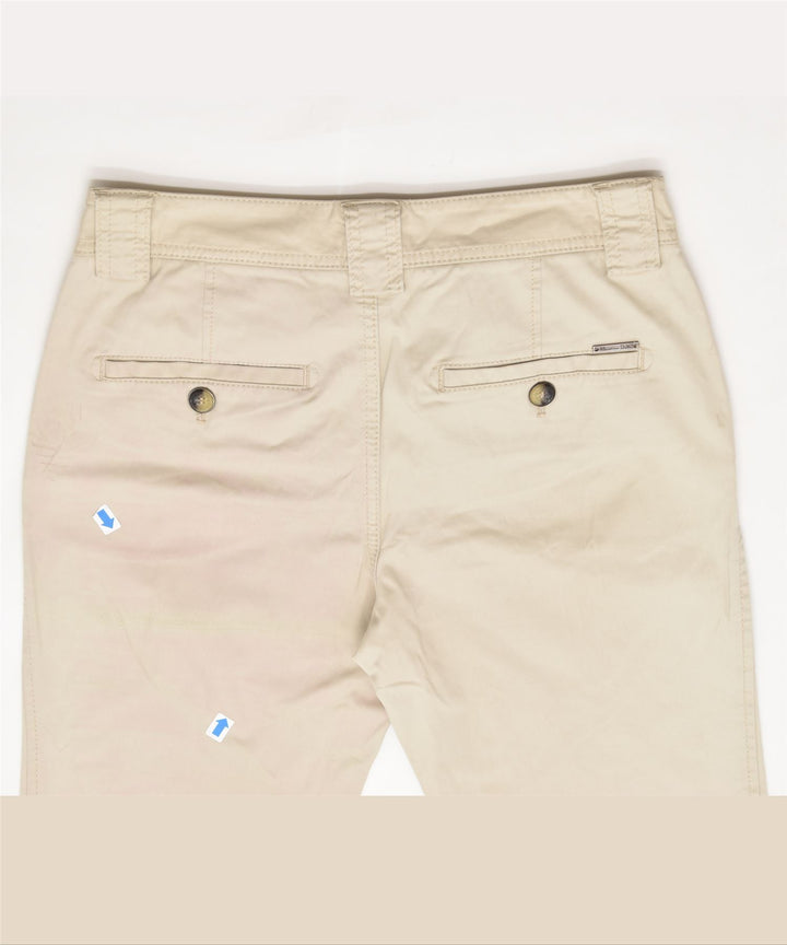 MASSIMO DUTTI Womens Slim Chino Trousers W28 Medium Beige Cotton | Vintage | Thrift | Second-Hand | Used Clothing | Messina Hembry 