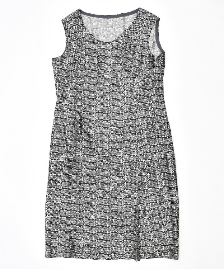 VINTAGE Womens Basic Dress UK 14 Large Black | Vintage | Thrift | Second-Hand | Used Clothing | Messina Hembry 