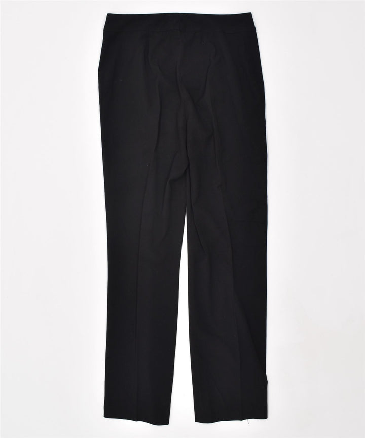 VINTAGE Womens Straight Suit Trousers W28 L29 Black | Vintage | Thrift | Second-Hand | Used Clothing | Messina Hembry 