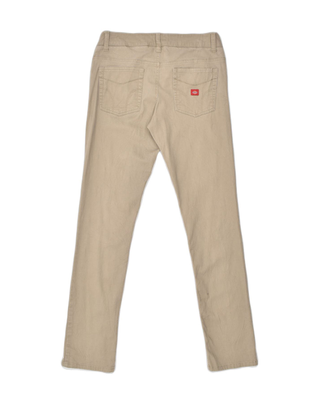 DICKIES Boys Skinny Casual Trousers 10-11 Years W30 L30 Beige Cotton | Vintage | Thrift | Second-Hand | Used Clothing | Messina Hembry 